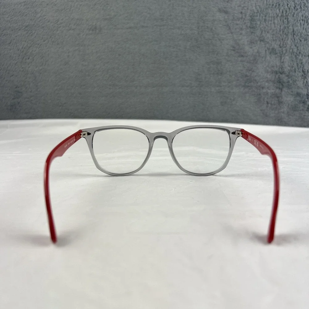 Ray-Ban Eyeglasses Kids RB1601 3812 Red Gray Crystal 48-18-130 Frames Only EUC